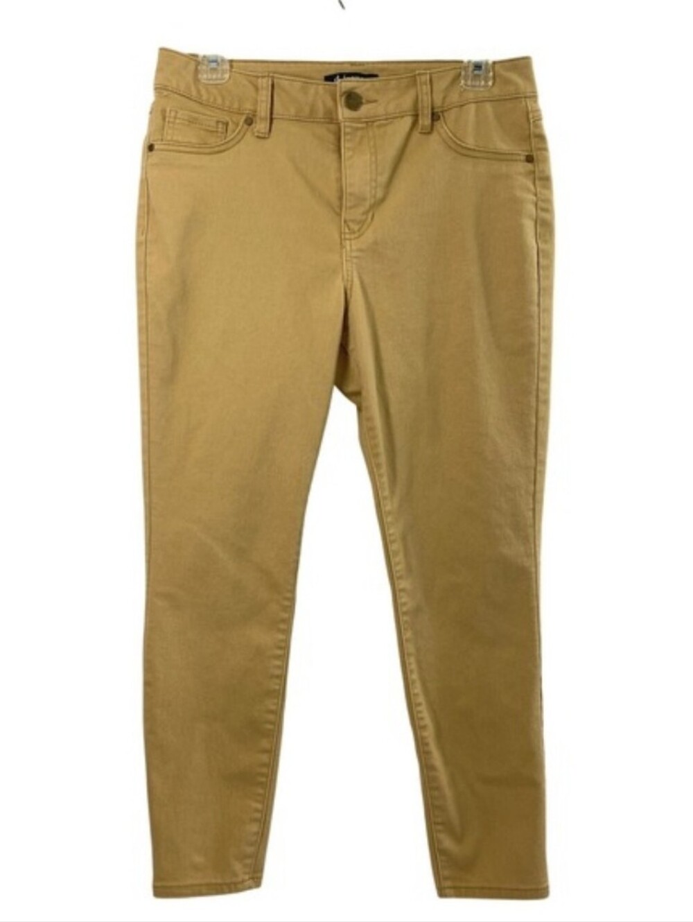 D.jeans Tan Mid-Rise Stretch Jeans